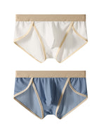 2 Pack Men's Breathable High-Stretch Seamless Comfort Odor-Control Briefs
