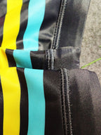 Mens Quick-drying Stripes Swim Briefs