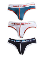 3 Pack Men's Seamless Ice Silk Comfy Underwear