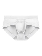 Aoelemen 4 Pack Men's Breathable U Convex Pouch Briefs