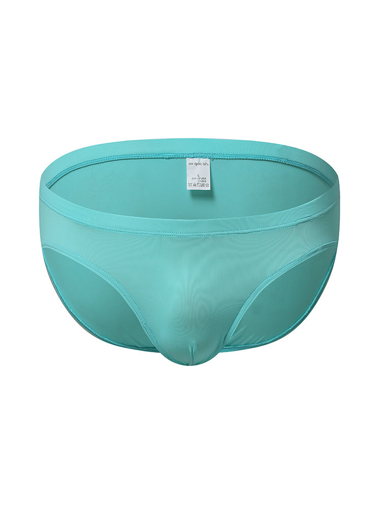 4 Pack Men’s Seamless Solid Color Smooth Touch Briefs