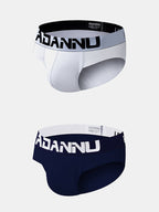 2 Pack Cotton 3D Large Pouch Men's Underwear