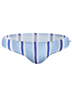 Men's Swimwear Contrast Striped Swim Briefs