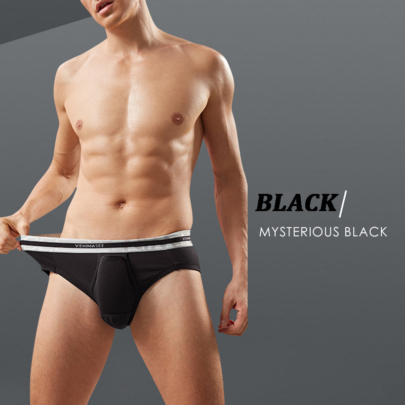 Men's Cotton Ball Pouch Separate Briefs