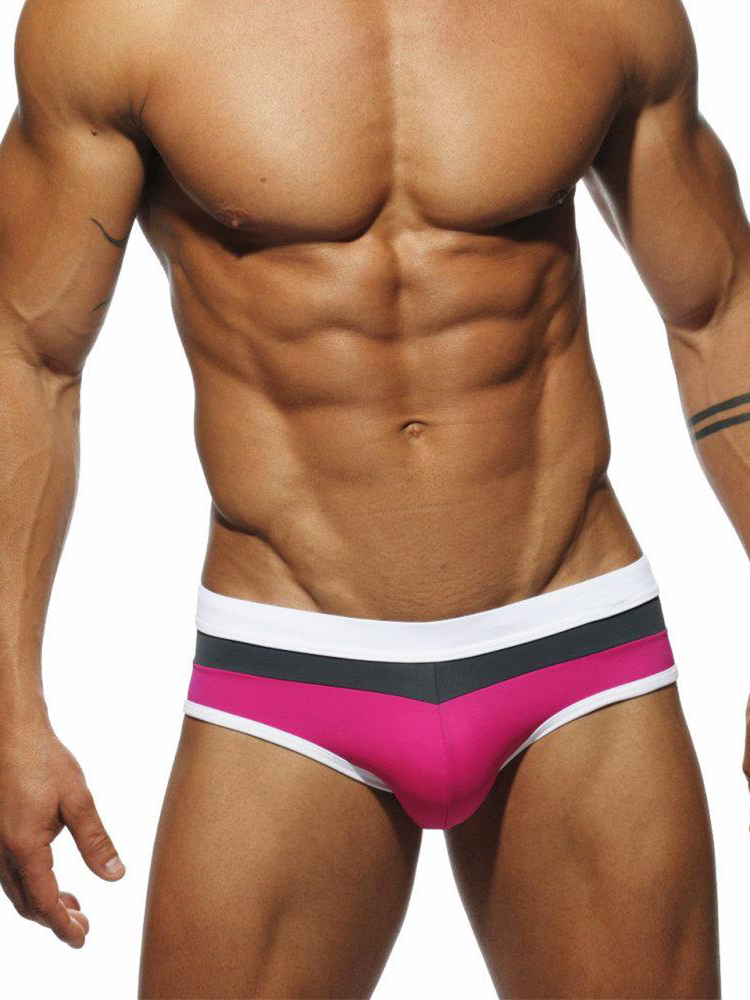 Men's Summer Printed Swim Briefs