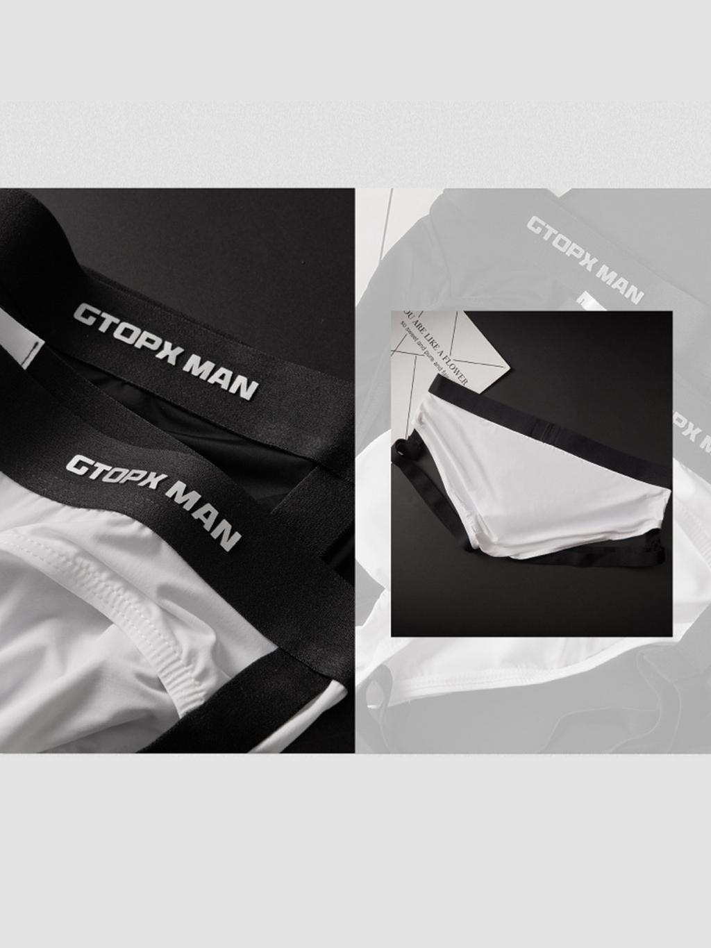 Men's Sexy U Convex Garter Briefs