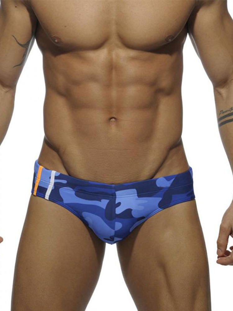 Men's Summer Printed Swim Briefs