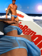 Men Sexy Pouch Solid Bikini Swim Briefs