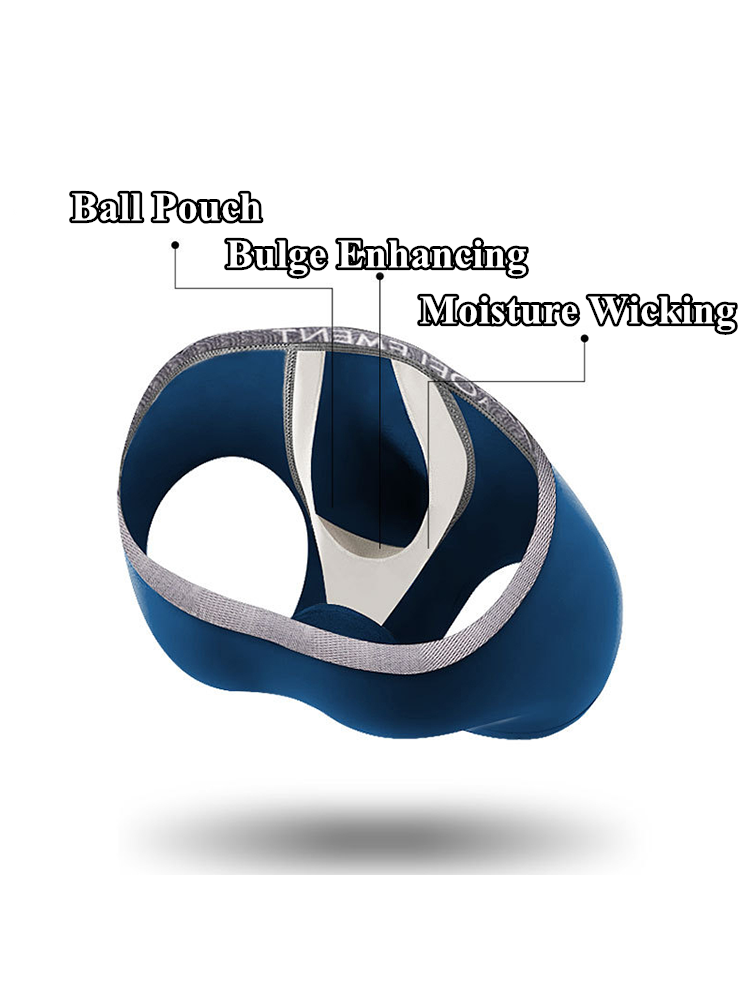 Aoelemen 3 Pack Men's Large Ball Support Pouch Unerwear