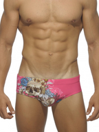 Men's Summer Printed Swim Briefs