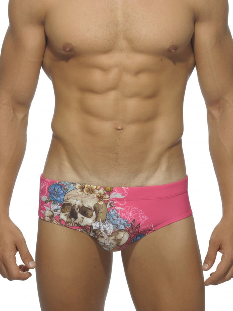 Men's Summer Printed Swim Briefs