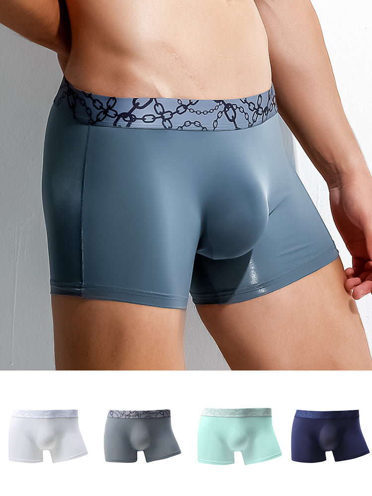 3 Pack Cooling Seamless Pouch Trunks